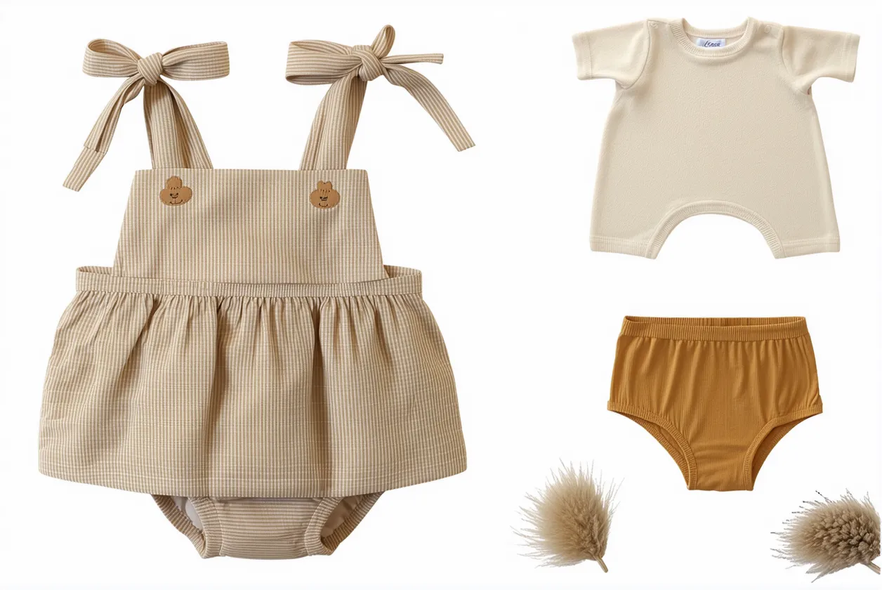 L’été au naturel : notre sélection de tenues éthiques pour bébé par temps chaud