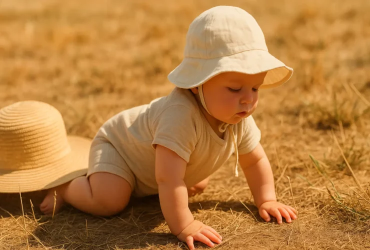 Mode bébé éthique : quoi lui mettre quand il fait (très) chaud ?