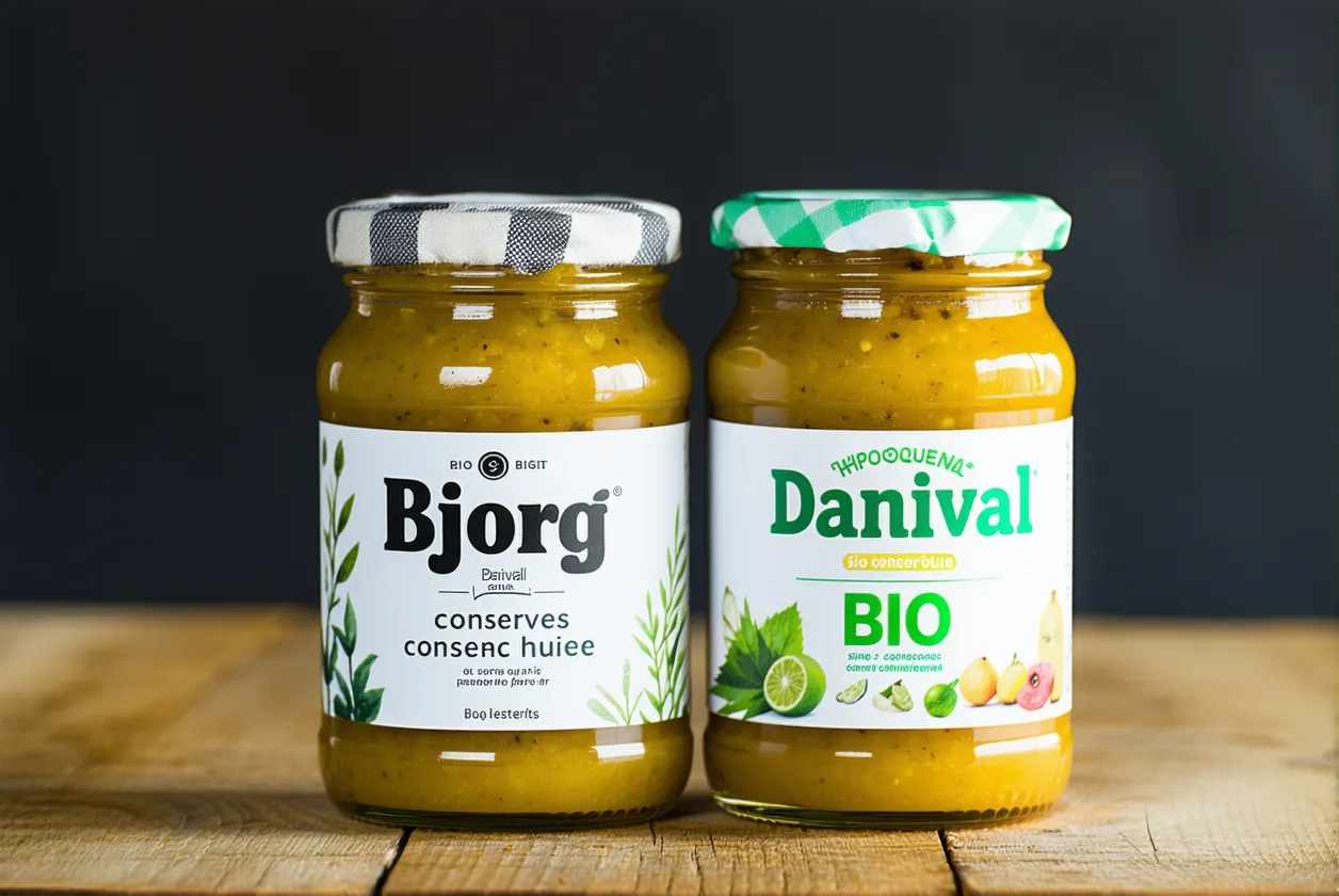 Bjorg vs Danival : conserves bio, que choisir ?