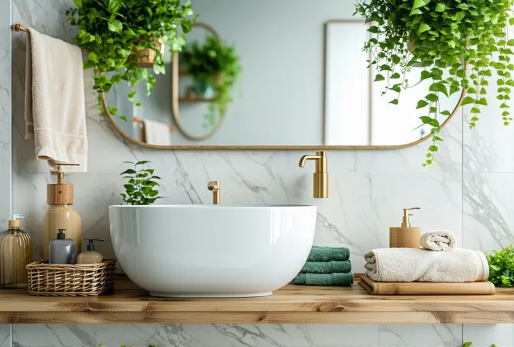 Nettoyage naturel : votre salle de bains 100% green