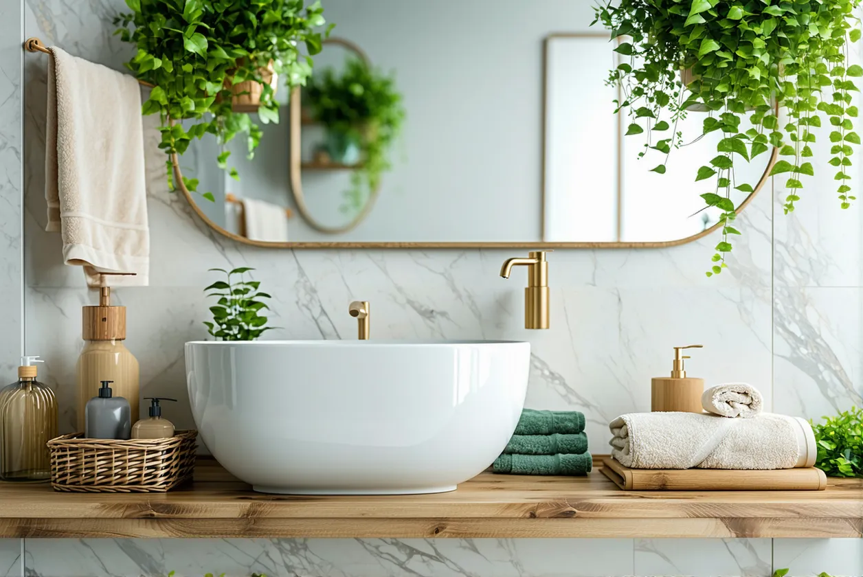 Nettoyage naturel : votre salle de bains 100% green