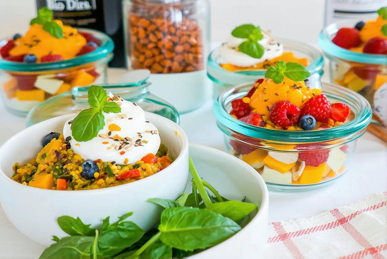 Recettes bio simples : batch cooking de la semaine