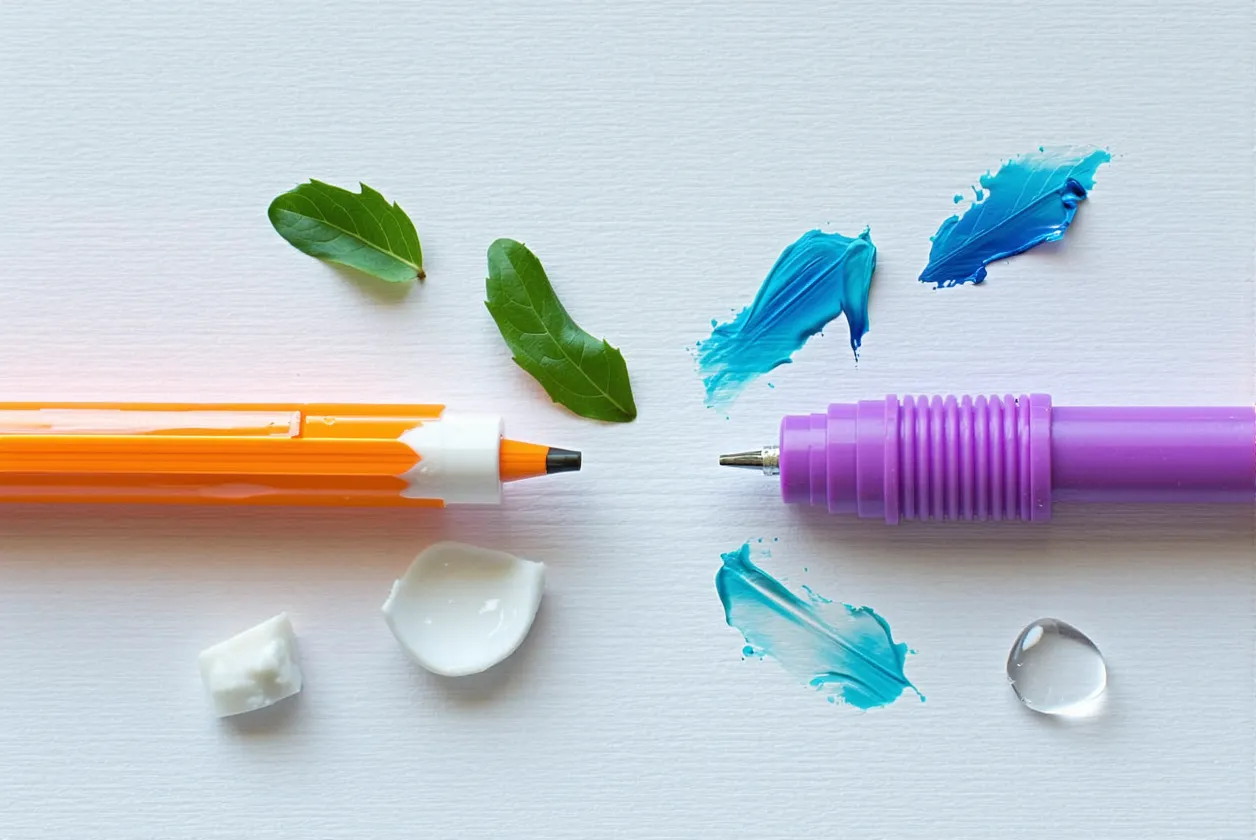 Stylos recyclés vs. plastique jetable : le match inattendu de la rentrée