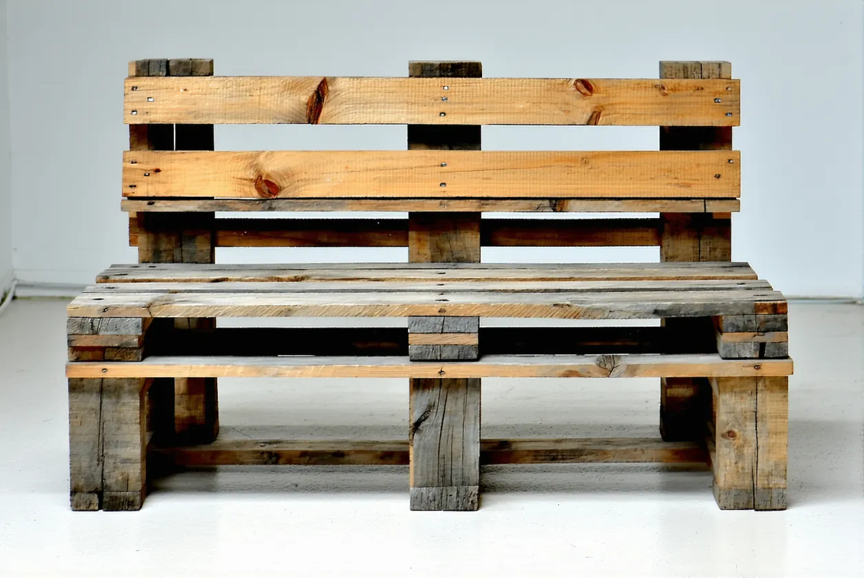 Upcycling : fabriquer un banc avec palettes de récupération