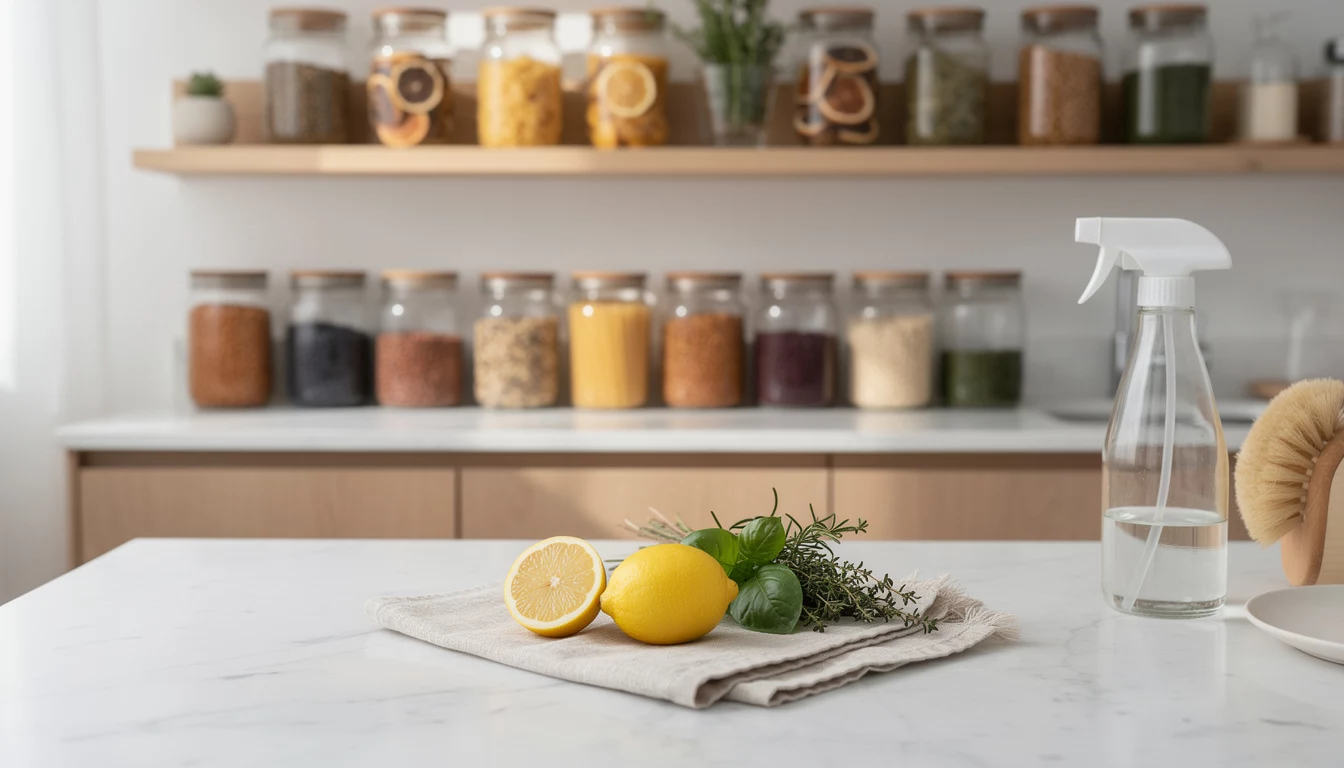 5 recettes zéro déchet pour nettoyer sa maison naturellement