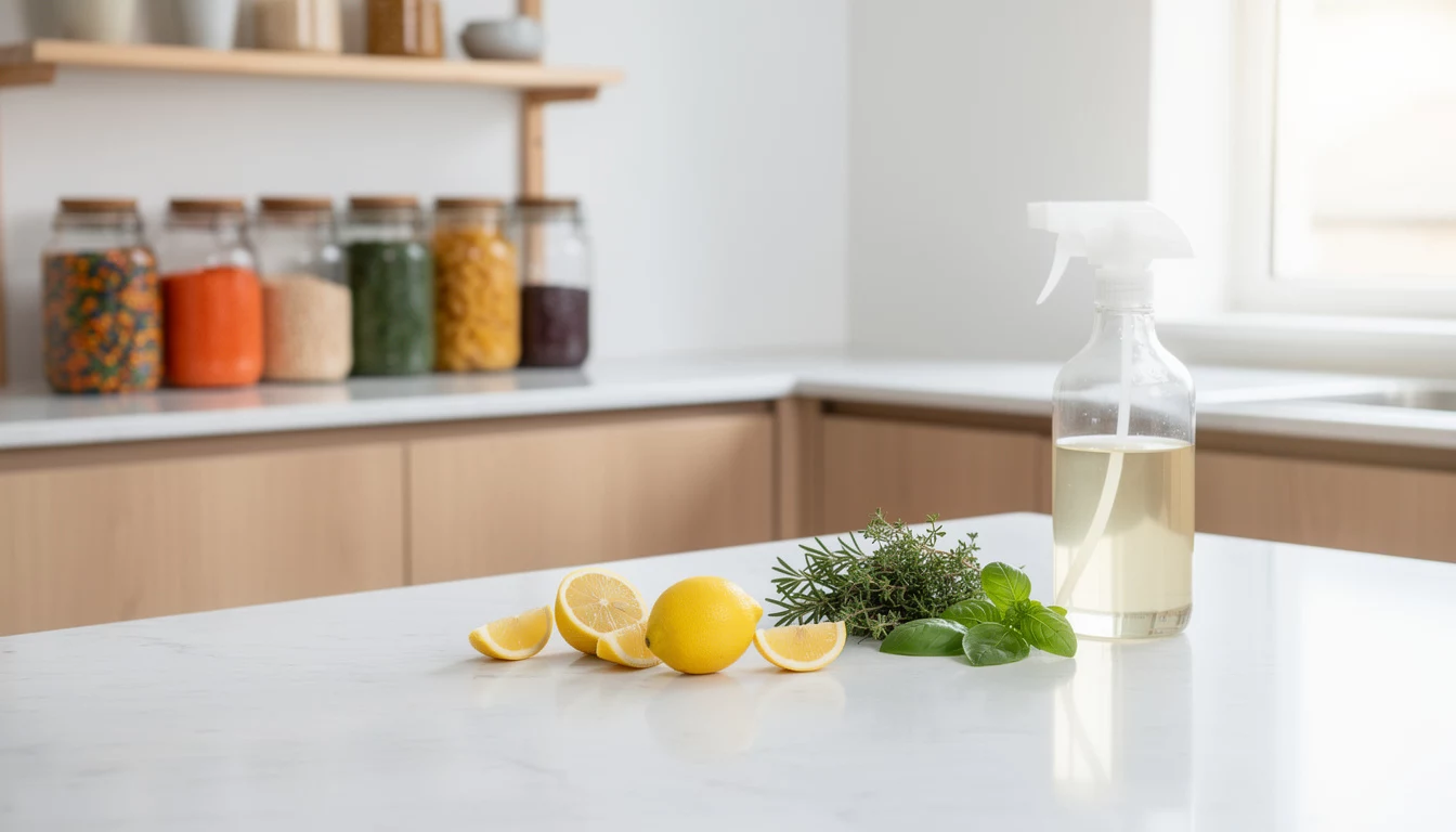 Fabriquez un nettoyant multi-surfaces écologique en 5 minutes