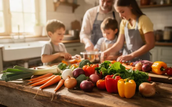 Menu de mars : 5 recettes familiales pour savourer les légumes de saison