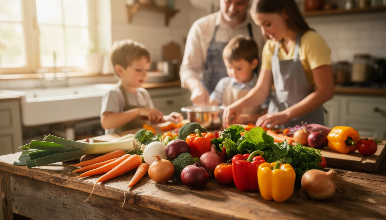 Menu de mars : 5 recettes familiales pour savourer les légumes de saison