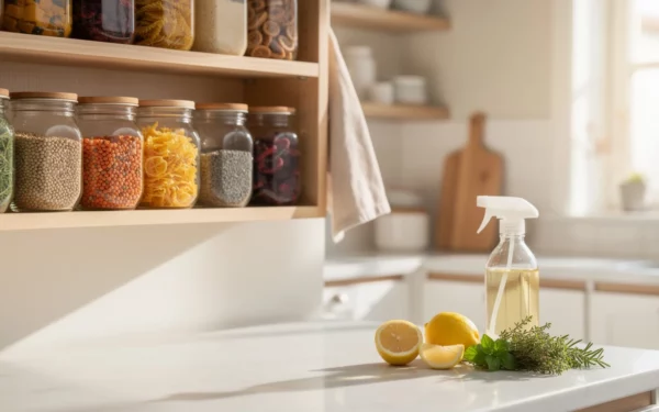 Nettoyant maison printanier : la recette express au vinaigre et citron testée en famille