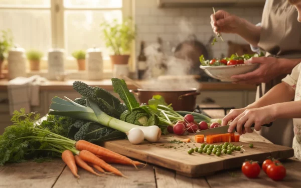 Recettes printanières avec les légumes bio de mars : facile et gourmand