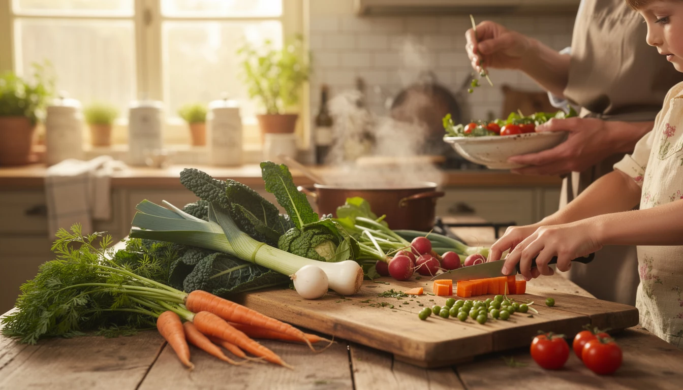 Recettes printanières avec les légumes bio de mars : facile et gourmand