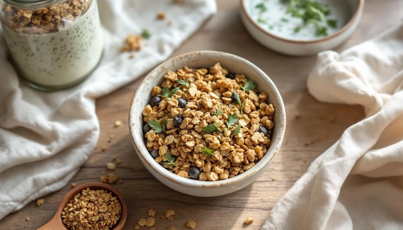 Granola maison sans sucre raffiné : recette 2 semaines