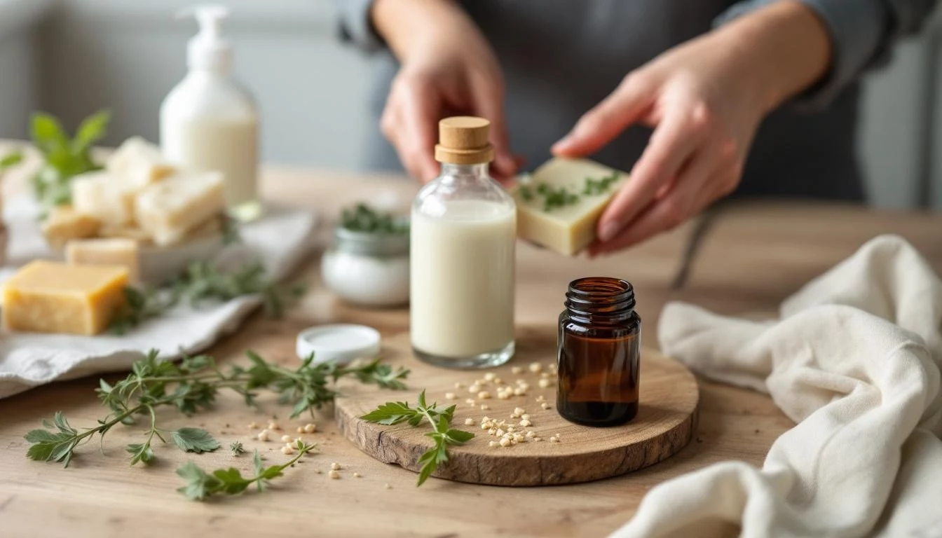 Lotion tonique maison au vinaigre de cidre pour la peau