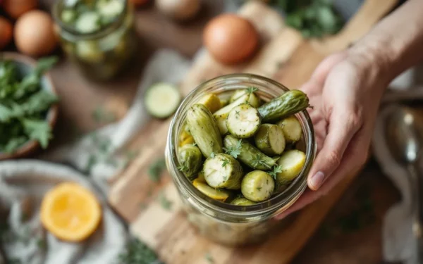 Pickles lacto-fermentés : recette simple et variations maison