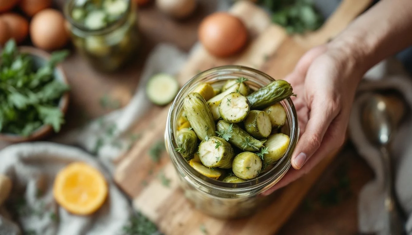 Pickles lacto-fermentés : recette simple et variations maison