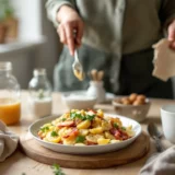 Gratin de coquillettes au jambon : recette économique et réconfortante