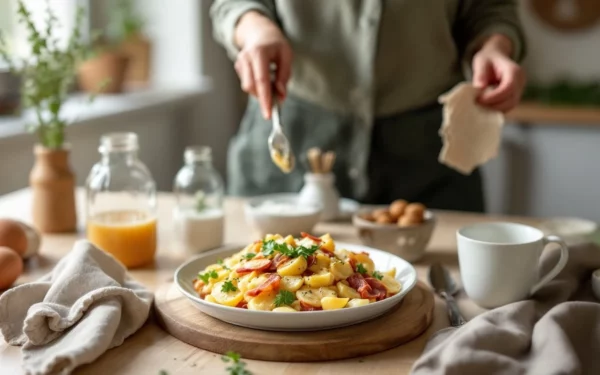 Gratin de coquillettes au jambon : recette économique et réconfortante