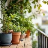 Jardiner en pot sur balcon : les plantes qui poussent sans jardin