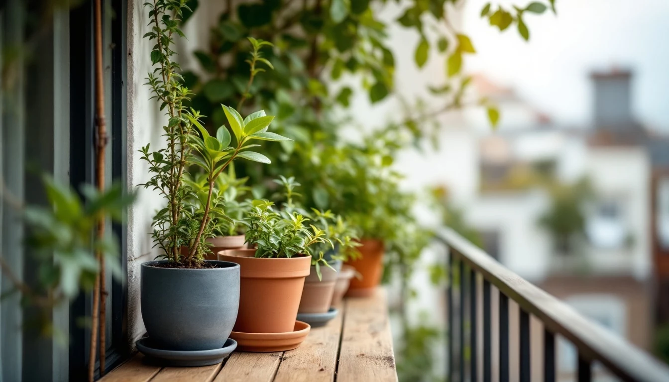 Jardiner en pot sur balcon : les plantes qui poussent sans jardin