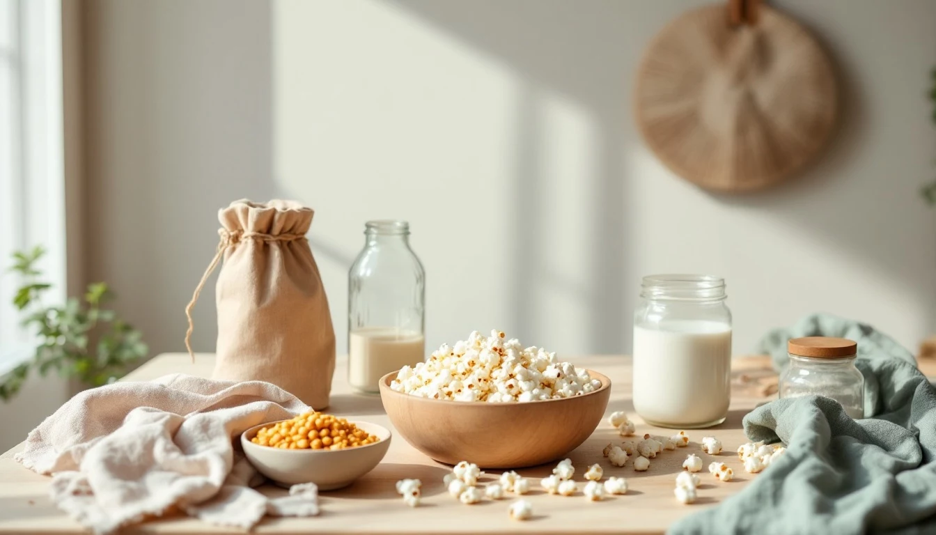 Pop-corn maison sans huile de palme : recette sucré-salé