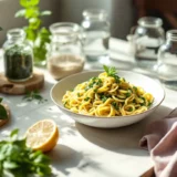 Salade de pâtes au pesto maison : recette estivale économique