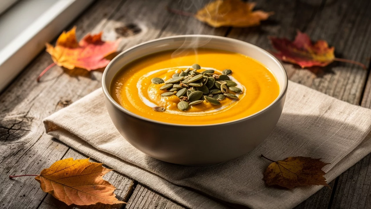 Soupe de potiron maison : la recette simple et 5 variantes d&rsquo;automne